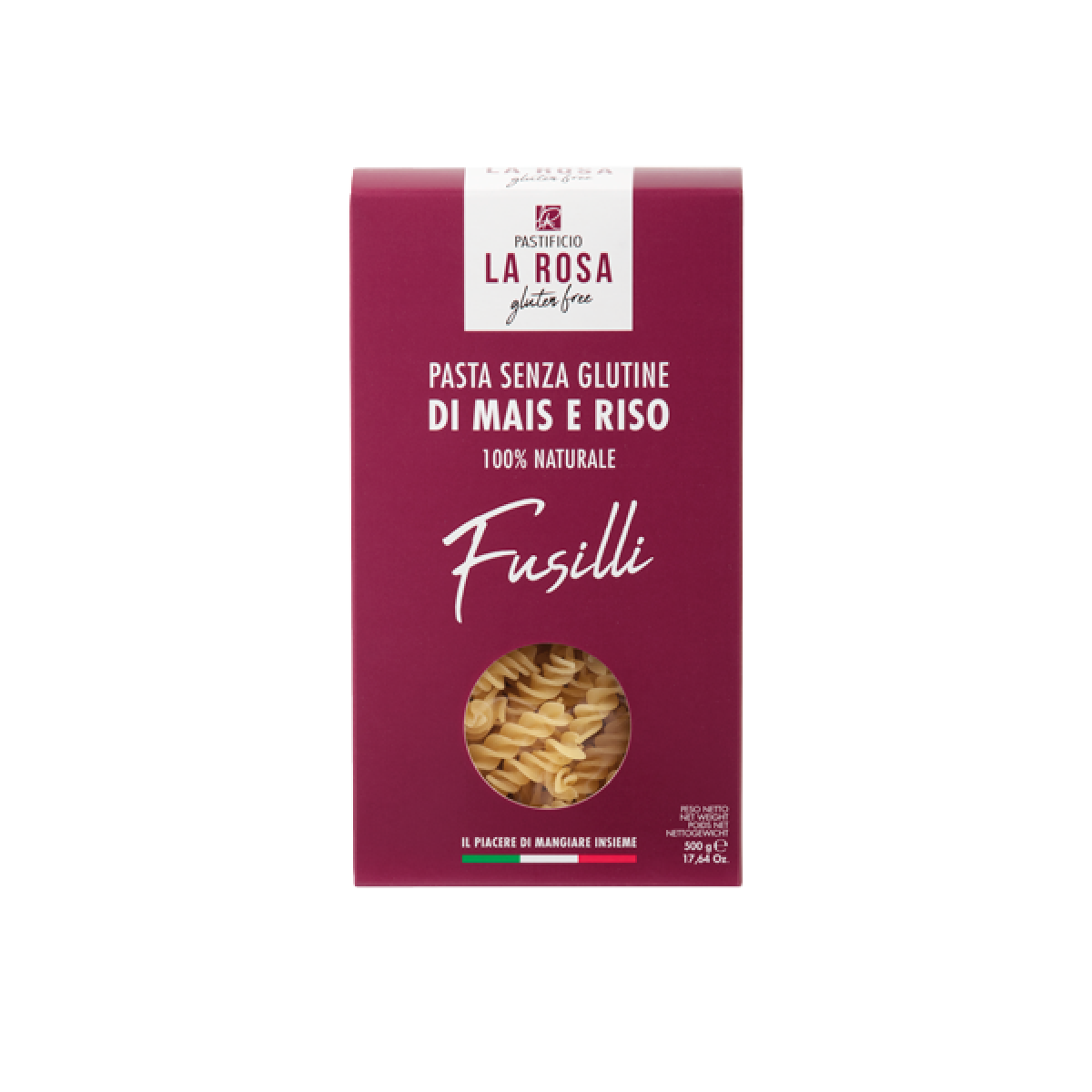 La Rosa gluteeniton fusilli