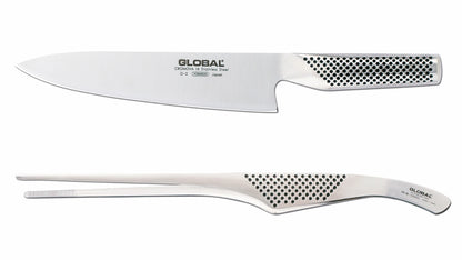 Global kockkniv 20 cm och pincett 