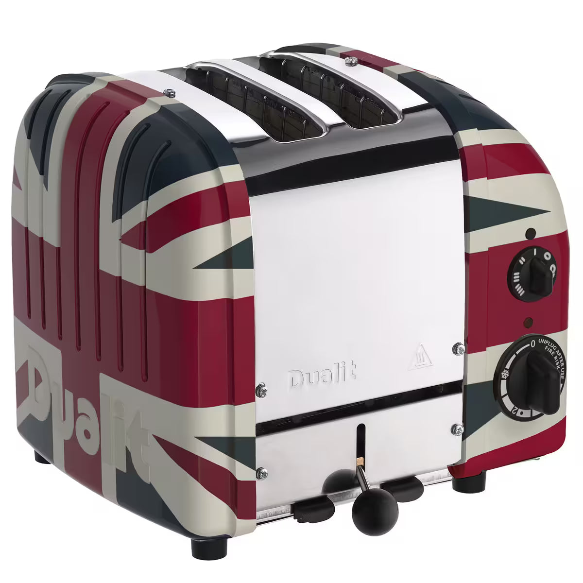 Dualit toaster, 2 slots, Union Jack