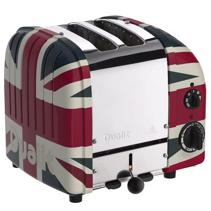 Dualit toaster, 2 slots, Union Jack