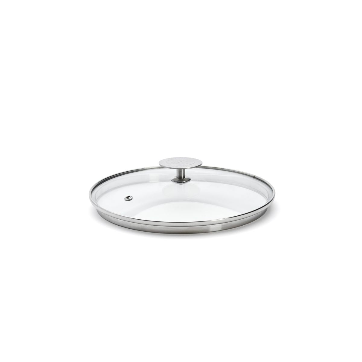 De Buyer glass lid with steel knob