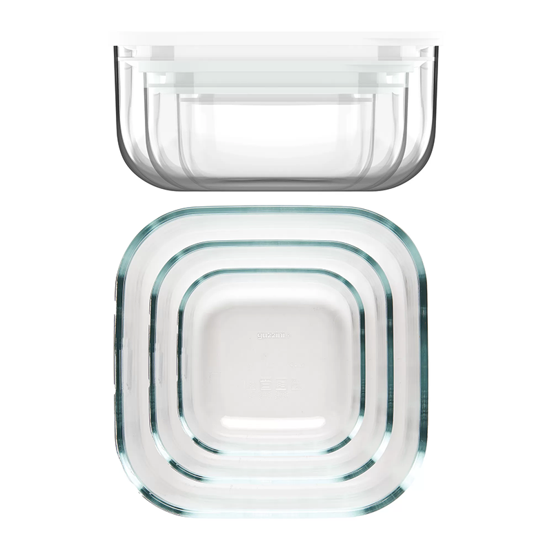 Guzzini glass container