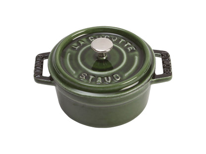 Staub mini cocotte round 10 cm, 0,25 l, basil