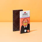 Le Chocolat des Français Extra mörk choklad med krossad kakao