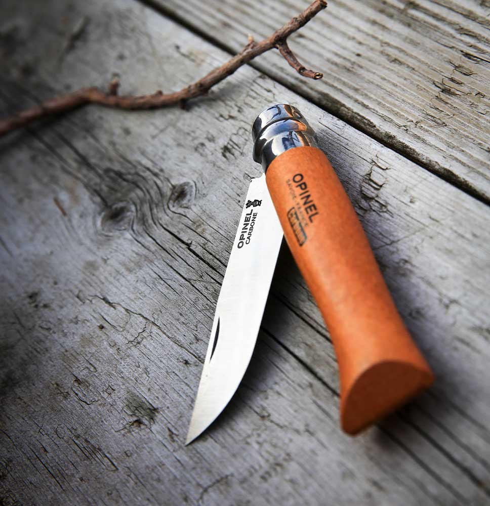 Opinel carbon-steel folding knife