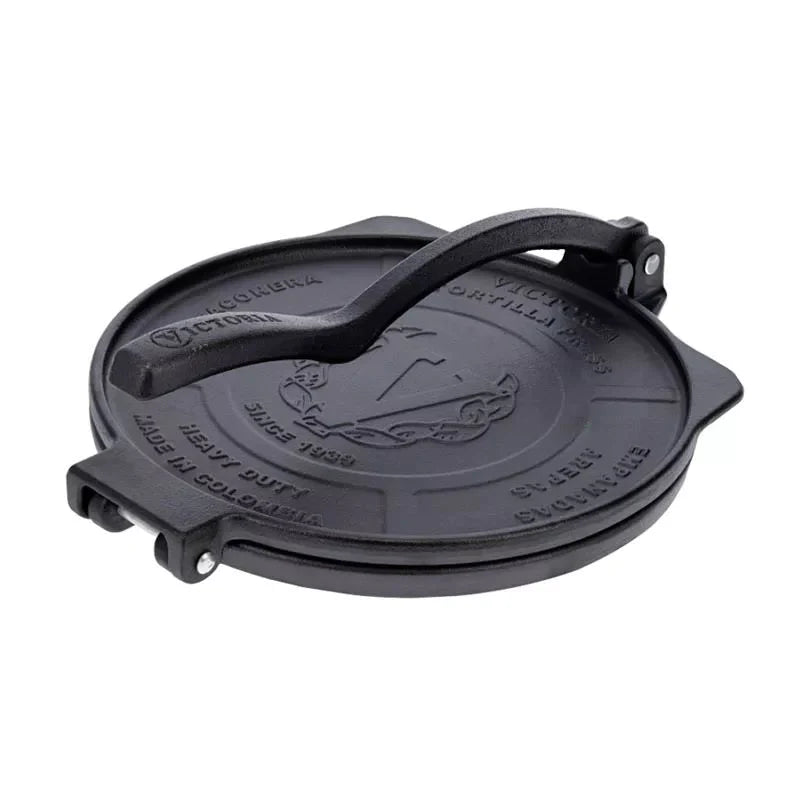 Victoria tortillapress, gjutjärn, 25 cm