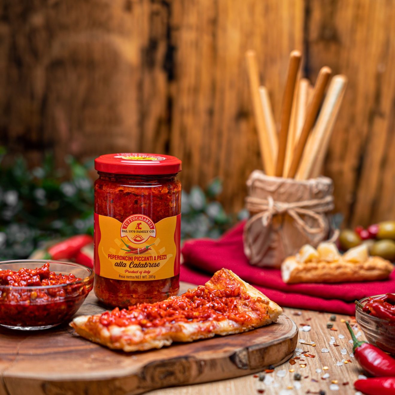 Tuttocalabria Peperoncini piccanti a pezzi