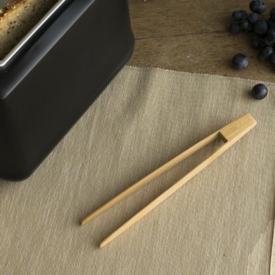 Bamboo toast tongs