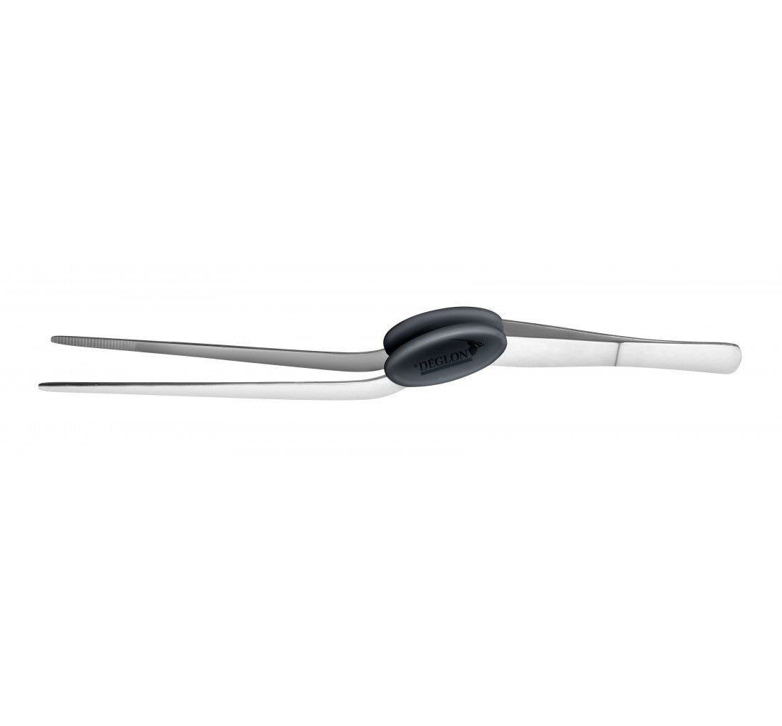 Déglon bent tweezer 22 cm