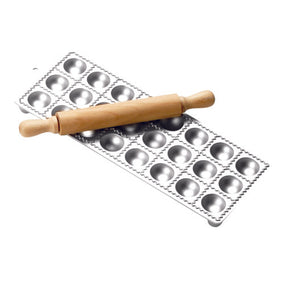 Ravioli mould, 24 pcs, 3 cm round