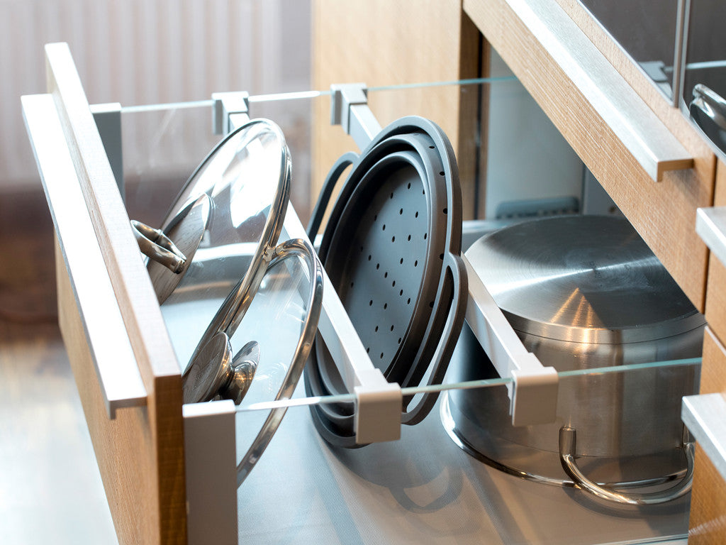 Sieb.Up hopfällbart durkslag