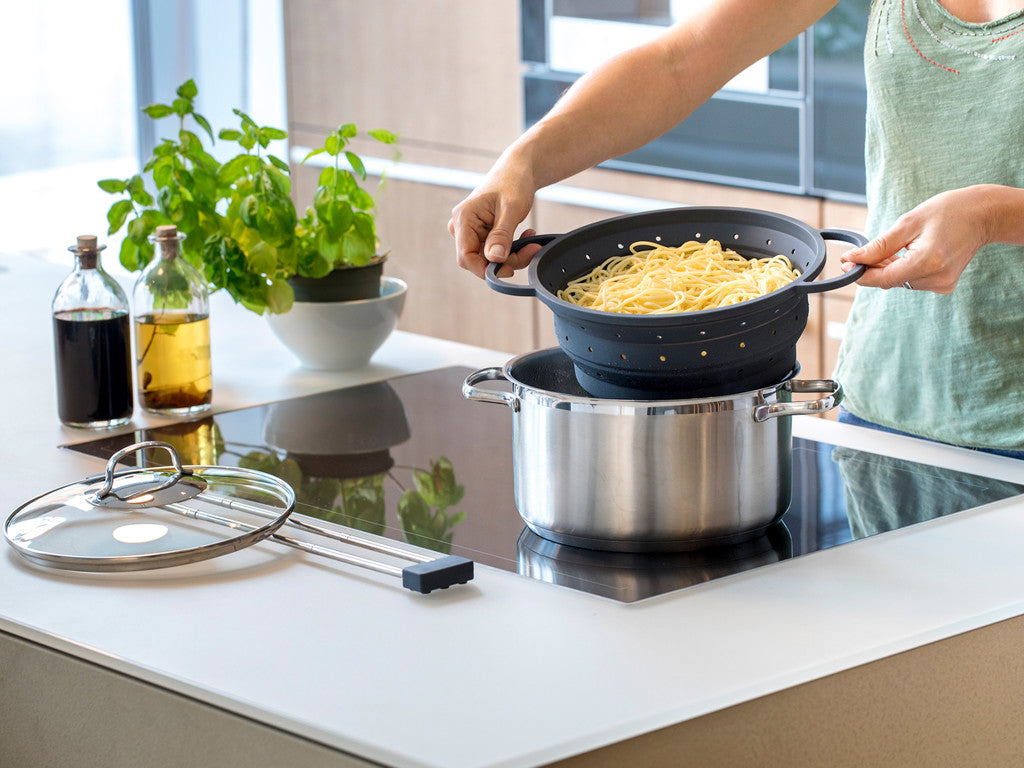 Sieb.Up hopfällbart durkslag