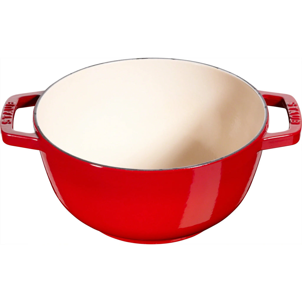 Staub Fondue set 20 cm, röd