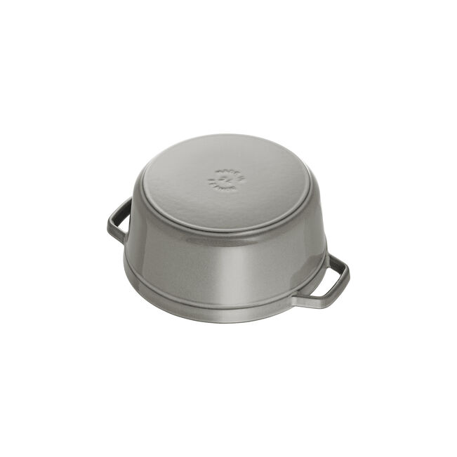 Staub stewpot, round 18 cm, 1,7 l, grey