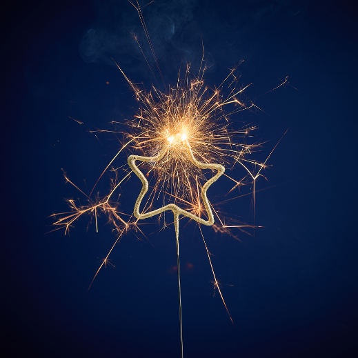 Wondercandle sparkler - numbers and symbols