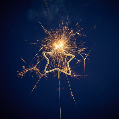 Wondercandle sparkler - numbers and symbols