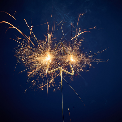 Wondercandle sparkler - numbers and symbols