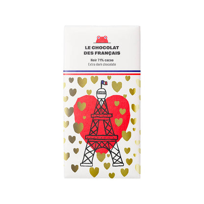 Le Chocolat des Français Tumma suklaalevy