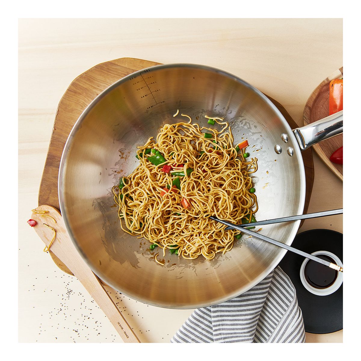 De Buyer Alchimy wok ock traktörpanna