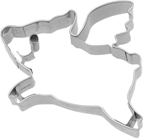 Cookie cutter pig with wings 7 cm