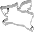 Cookie cutter pig with wings 7 cm