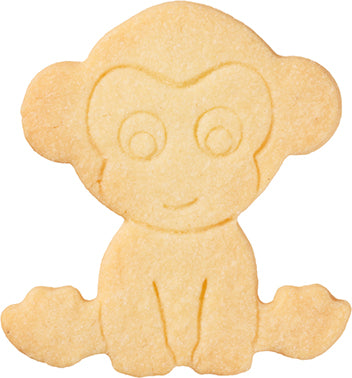 Cookie cutter monkey 7 cm