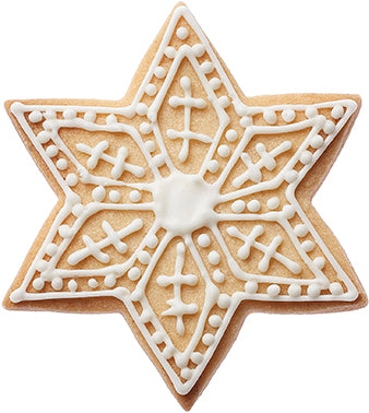 Cookie cutter star, three sizes 2,5, 3 and 4 cm