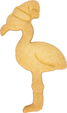 Cookie cutter Christmas flamingo 10 cm