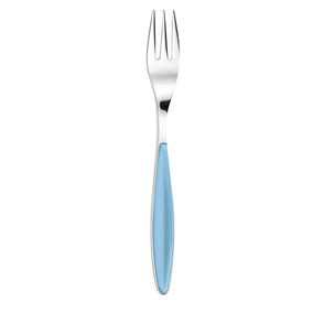 Guzzini dessert fork, light blue
