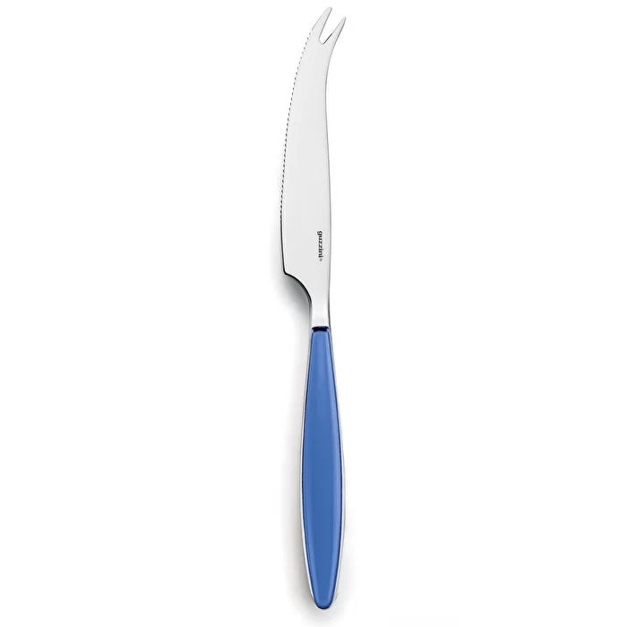 Guzzini cheese knife, blue