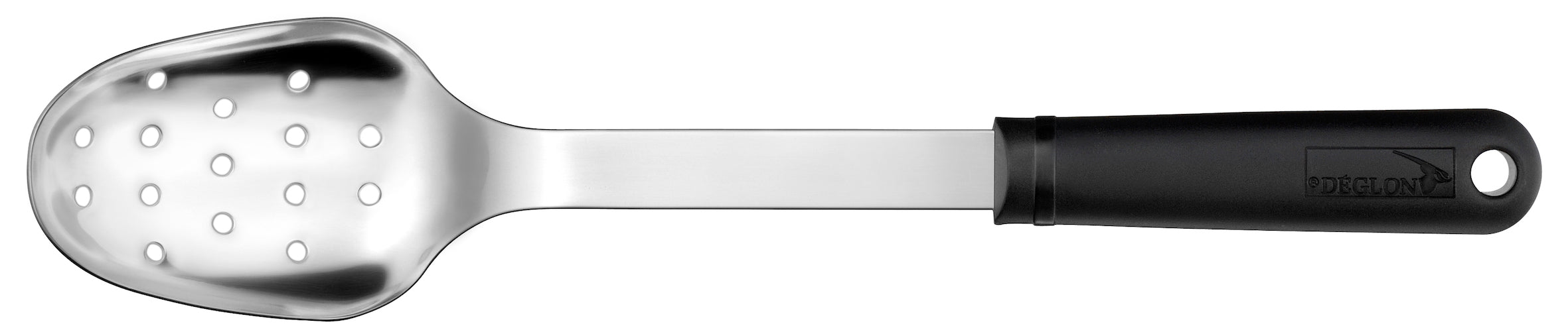 Déglon perforated serving spoon