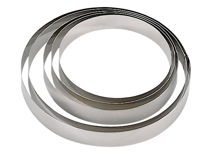 Pastry ring, stainless steel