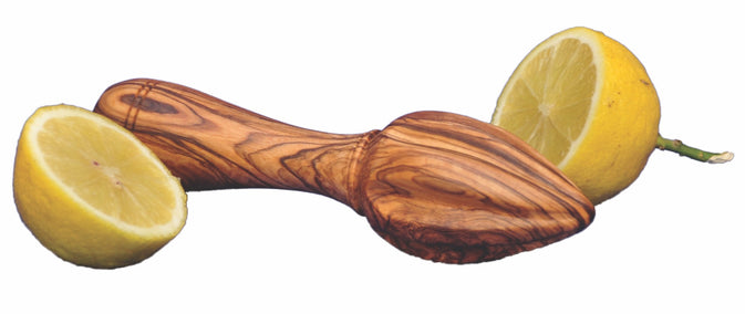 Rizes citronpress, olivträ