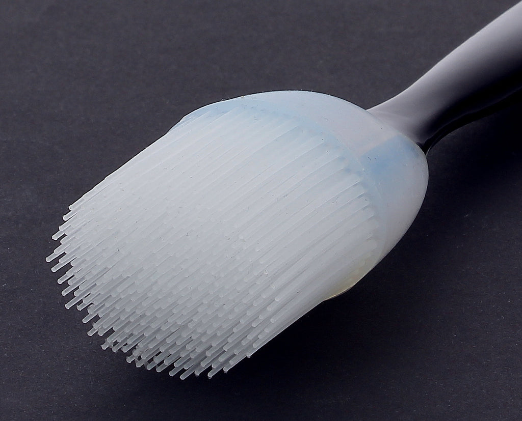 Large, oval silicone pastry brush