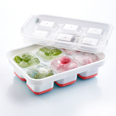Westmark ice-cube tray with lid, 6 large cubes