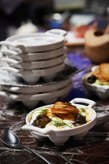 Revol snail dish, white