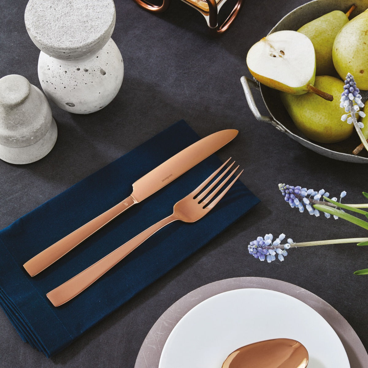 Sambonet Flat Copper haarukka