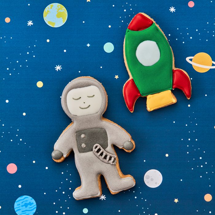 Utstickare astronaut 8 cm
