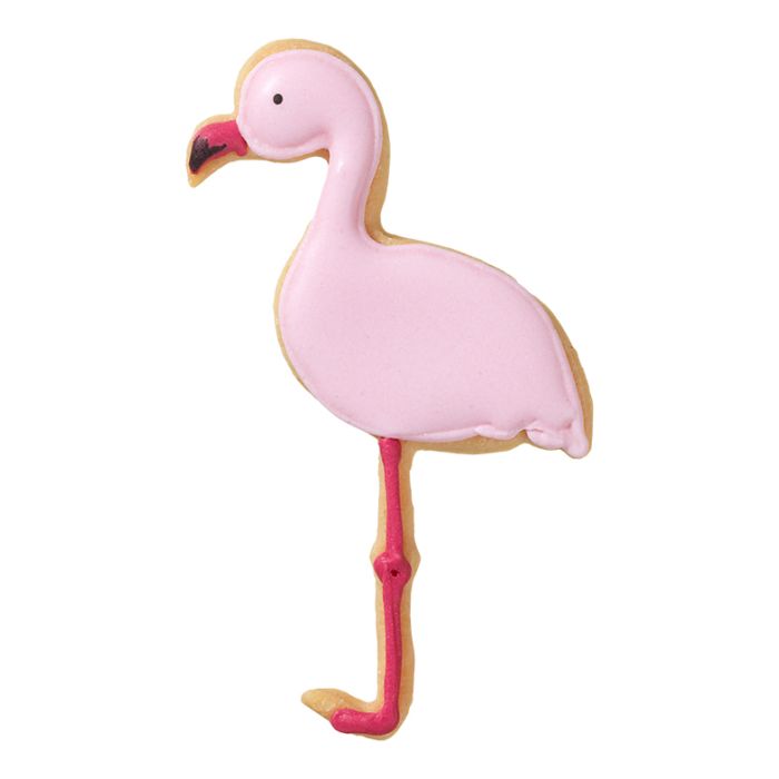 Utstickare flamingo 9 cm