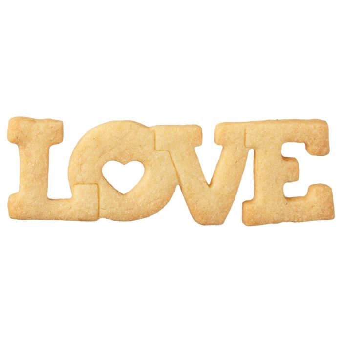 Cookie cutter LOVE 11 cm