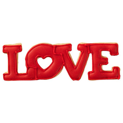 Cookie cutter LOVE 11 cm