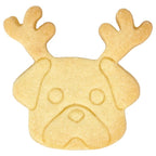 Utstickare julhund 7,5 cm