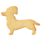 Cookie cutter Christmas dachshund 7 cm