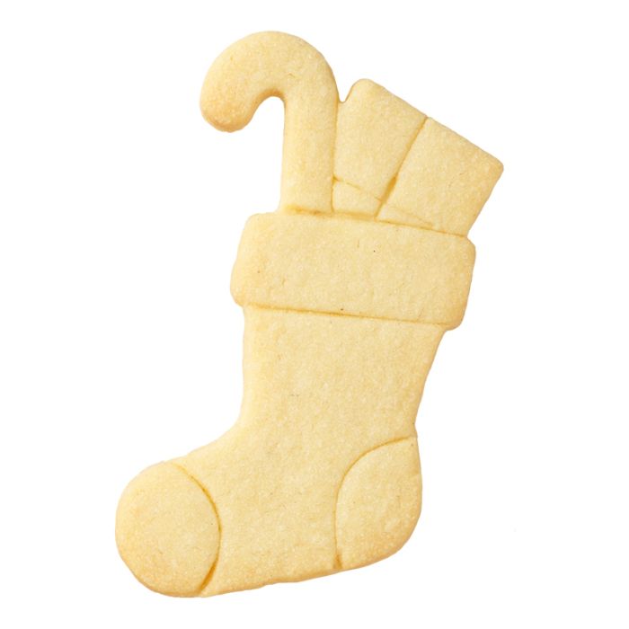 Cookie cutter Christmas stocking 9 cm