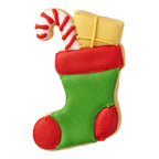 Cookie cutter Christmas stocking 9 cm