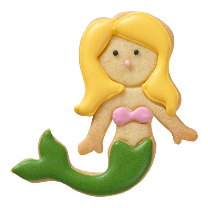 Cookie cutter mermaid 9 cm