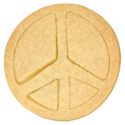 Cookie cutter peace 6 cm