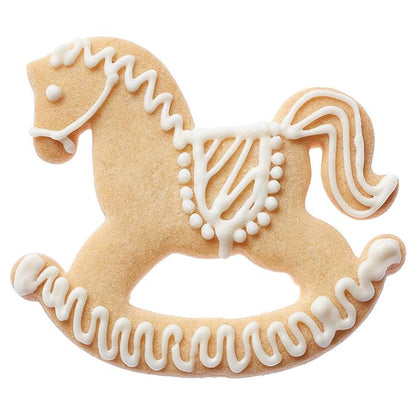 Cookie cutter rocking horse 7 cm