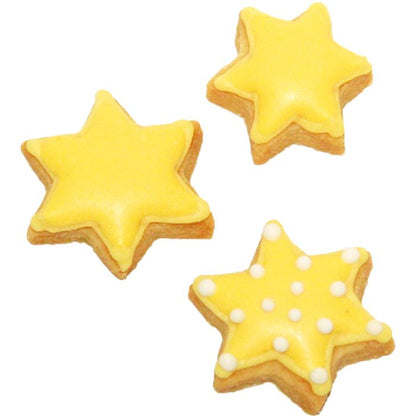 Cookie cutter star 3 sizes: 4,5,  5,5 and 6,5 cm