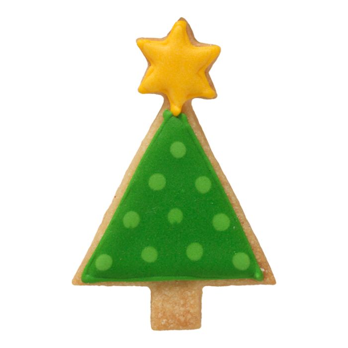Utstickare julgran 7,5 cm